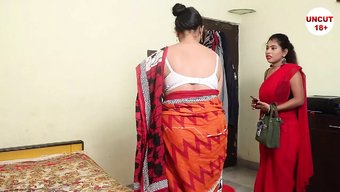 Shilpa'Nın Kocası Olgun Bir Hint Kadınının Hizmetlerinden Zevk Alıyor