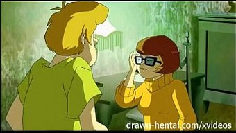 Scooby Doo'Dan Velma Bu Hentai Videosunda Kıçını Siktiriyor