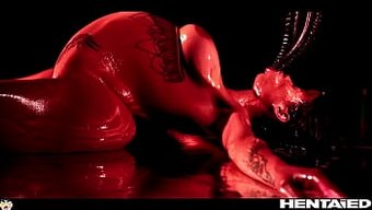 Bu Sıcak Ve Sıcak Videoda Seksi Bir Şeytanın Yabancı Bir Rahip Tarafından Sikişini Izleyin