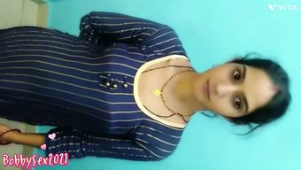 Hintli Bebek Bobby Bhabhi Sert Ve Hızlı Bir Şekilde Beceriliyor